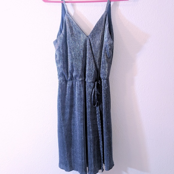 Ultra Flirt Dress / Shimmery Blue - Picture 1 of 4